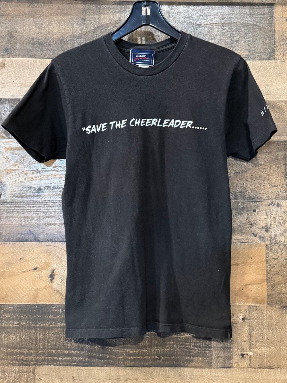 Vintage NBC Heroes "Save the Cheerleader Save the World" Graphic T-Shirt (Sz-Sm)